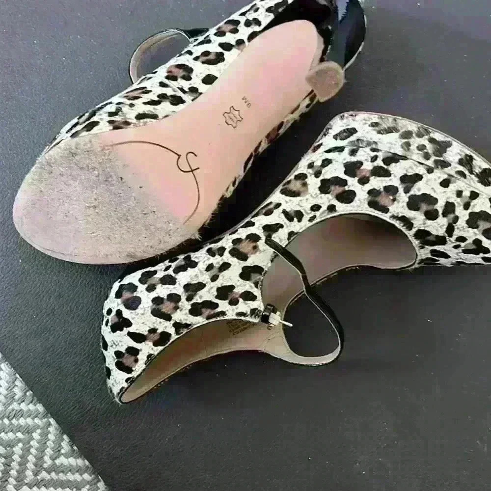 Joan & David platform pumps 5 inch heels . - Picture 4 of 8